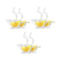 Miniatyrbillede 1 af 5: Citronpresser, Citronpresser, Akryl Citron Manuel Saftpresser, Fugl Citronpresser (6 stk)  (FMY)