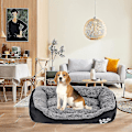 Miniatyrbillede 3 af 5: Hundeseng, Hundesenge til store hunde, Vaskbar kæledyrsmadras behagelig og åndbar stor hundeseng (FMY) 45cm*35cm