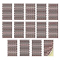 Miniatyrbild 1 av 5: Tändstickspapper i bikakestil, självhäftande, tidsbesparande, för tändstickor (FMY) Brown