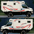 Pikkukuva 5 / 5: SZTXJ Rv- asuntoauton yleinen runkoteippi DIY-raidat asuntovaunulle ja perävaunulle (FMY)