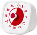 Visuell timer, tyst timer, tidshanteringsverktyg, justerbar analog timer (inget tickande) (FMY)