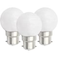 Pikkukuva 1 / 4: 6 kpl B22 LED-lamppu 3W Golfpallolamput B22 Bajonetti Pieni pallolamppu Hehkulamppu Himmennettävä (FMY)