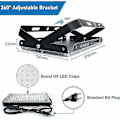 Miniatyrbilde 4 av 5: 2 stk 100W UV LED Flomlys Svartlys IP65 Vanntett, Ultrafiolett LED Lampe, Effektbelysning For Akvarium, Fest, Neonmaling, Fluorescens  (FMY)