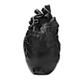 Miniatyrbilde 3 av 5: Hjerteformet blomsterbeholder Vase Tørket kroppsskulptur Harpiks Elegant vaser Potter Hjemmedekorasjon  (FMY) black