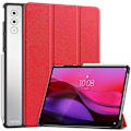 Miniatyrbillede 1 af 5: Til Lenovo Yoga Tab Plus Etui Anti-Drop Læder Stand Tablet Cover - Grå (FMY) Multicolor Red