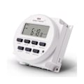 Miniatyrbild 3 av 5: Tm618h-4 Dc 12v Volt Spänningsutgång Digital 7 Veckovis Programmerbar Timerbrytare Tidreläkontroll 12v Timer (FMY) White