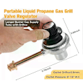 Pikkukuva 4 / 5: 1kpl Kaasugrillin venttiilin säädin 29102349 29103224A Korvaa Char Broil Grill2go Tru-infrared 2012 Ohjaus 08401504-A1 10401582 (FMY)