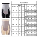 Miniatyrbillede 5 af 5: Kvinde Højtaljede Body Shaper Fiber Restaurering Shaper Graphene Honeycomb Stramning Shapewear Balder Lifting Mave Kontrol Bukser  (FMY) Black M