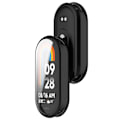 Pikkukuva 3 / 5: Xiaomi Smart Band 8/Mi Band 9/9 NFC -älykellon galvanoidulle täyssuojakuorelle TPU-kellokehyskotelo (FMY) Black