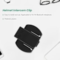 Miniatyrbilde 5 av 5: 2 stk Vnetphone V6 V4 V2-500c Intercom Tilbehør, Hjelm Intercom Klips Monteringsbrakett, Motorsykkel (FMY)