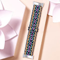 Miniatyrbilde 5 av 5: Elastisk nylonrem med justerbar spenne flettet klokkestropp for Fitbit Charge 6/5 - 14#  (FMY) Multicolor Style C Fitbit Charge 6