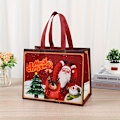 Miniatyrbild 2 av 5: 16 stycken stora återanvändbara presentpåsar - 32,5 cm x 25 cm x 17 cm, Multi-sektion, Hållbart non-woven material, Perfekt för påsk, jul, fest (FMY) 16pcs