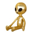 Miniatyrbild 1 av 5: Ny Plysch Alien Gosedjur Mjuk Krambar Alien, Bedårande Rymdvarelse Leksak (FMY) Gold 65CM