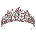 Miniatyrbild 1 av 4: Tiara för kvinnor, drottning gotisk krona, bröllop tiara skönhetstävling krona, brud håraccessoarer för kvinnor pannband,wz-1626  (FMY)
