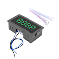 Pikkukuva 1 / 5: Dc Led Digitaalinen Näyttö 4-numeroinen 09999 Ylös/alas Plus/miinus Paneelilaskuri Mittari G  (FMY) Green