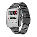 Miniatyrbild 2 av 4: Samtal Smart Klocka Encoder Hd Röstassistent Blodtryck Puls Armband (FMY) Black
