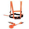 Miniatyrbilde 4 av 5: Ski- og snowboardsele for barn - Treningssele for å lære barnet grunnleggende ski- og snowboardteknikk (FMY) orange