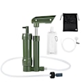 Miniatyrbillede 1 af 4: Håndpumpe Vandfilter 3-trins Camping Vandrenser Filtrationssystem Overlevelsesudstyr 0,01 Mikron wi  (FMY)