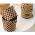 Miniatyrbilde 3 av 4: Brune Panettone former 25 stk (FMY)