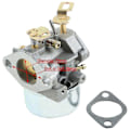 Pikkukuva 5 / 5: Säädettävä kaasutin sopii Tecumseh 8/9/10HP lumiluiskan 640349 640052 640054 (FMY) silver