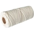 Miniatyrbild 1 av 5: Makramé Bomullsrep 4mm, 100m Bomullsgarn, 100% Naturligt Makramégarn, Snöre Växt Tapestry DIY Flätat Rep Växthängare (FMY)
