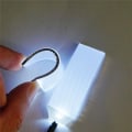 Miniatyrbild 4 av 5: 27,5x69,5(76,5)mm Flexibla böjbara DIY LED-ljusögonkit för Halloween-hjälm Mask Ögonljus Cosplay-tillbehör Cr2032-ingång (FMY) Ice Blue