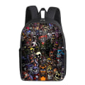 Miniatyrbillede 5 af 5: Five Nights At Freddy Skole Rygsæk 3D Print Fnaf Skole Taske Tegneserie Mode Rygsække Laptop Tasker Student Taske Skole Taske Gave (FMY) 7 40x28x16cm