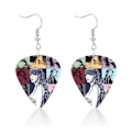 Miniatyrbillede 1 af 3: 2023 Taylor Swift Album Øreringe Sanger Taylor Dangle Drop Øreringe Charm Smykker Kvinder Piger Swiftie Fans Gaver  (FMY) A
