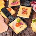 Pikkukuva 4 / 5: Tarttumattomat raclette-pannut | Pakkaus 1–12 kpl | Mini-neliö raclette | Yhteensopiva Tefal raclette -laitteen kanssa | Ergonominen muotoilu ja helppo puhdistaa (FMY) Triangle