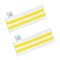 Miniatyrbilde 2 av 5: 4-pakning Mikrofiber Gulvklut Sett Slipe Gulvklut Sett for Easyfix Sc2 Sc3 Sc4 Sc5 Gulvmunnstykke (FMY) WhiteYellow