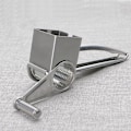 Miniatyrbillede 4 af 5: Rustfrit Stål Klassisk Rotationsost Rivjern Fondue Chokolade Bage Køkken Ny (FMY) Silver