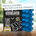 Miniatyrbild 5 av 5: Ölback Isblock, Öl Kylare Isbitsbricka för Ölbackar Presentidé för Öldrickare (FMY) Blue