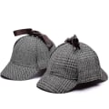 Pikkukuva 4 / 4: 1 kpl Sherlock Holmes -dekkariberetti Unisex Cosplay-tarvikkeet (d-583-a)-r  (FMY) grey
