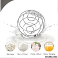 Miniatyrbillede 2 af 5: 700ml + 200ml Rustfri Protein Shaker med Rørkugle Holdbar Bevægelse (FMY)