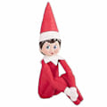 Miniatyrbild 1 av 2: Elf On The Shelf Pojke Flicka Nyhet Plyschdockor Leksak Xmbs -w6 -b4  (FMY) Girl Red-A