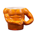 Miniatyrbillede 1 af 4: Keramisk Kaffe Kops Muskel Bryst Muskel Bryst Til Fars Dag Køkken (FMY) Only Mug 13 x 15.5cm