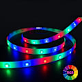 Miniatyrbild 4 av 5: LED-remsa 5050 RGB Vattentät LED-belysning 5 Meter Bluetooth App-kontroll för hem och utomhusdekoration (FMY) As shown