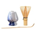 Miniatyrbillede 1 af 5: Holder Sæt Keramiske Te Redskaber Tilbehør 3-Stykke Matcha Værktøjer Pensel Kit Stativ Japansk Chasen H  (FMY) As Shown