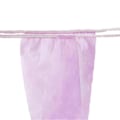 Miniatyrbild 3 av 3: 100-pack Engångsunderkläder T-string Midja Bekväma Hygieniska T-string Underkläder för Kvinnor (FMY) Black