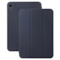 Pikkukuva 1 / 3: iPad Air 11 (2024) -kotelo, kolminkertainen telakka, nahka, magneettinen, automaattinen herätys/nukkumistila - Matcha (FMY) Multicolor Dark Blue