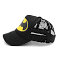 Miniatyrbild 2 av 3: Barn Pojkar Flickor Batman Mesh Baseball Cap Sommar Andas Snapback Kepsar Justerbar Sport Solhatt  (FMY) Black