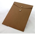 Miniatyrbilde 4 av 4: Kraft String File Folder Filing Envelope Project File Jacket Document Letter Organizer Flat-no Expan  (FMY)