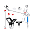 Miniatyrbild 1 av 5: 5 st Airless Sprayer Slang Kit 3600 Psi 517 Spets Vridbar Led Med Munstycksskydd Spraymunstycken Och Exten  (DPD) As Shown
