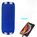 Pikkukuva 2 / 3: Bluetooth-kaiutin, ulko-, kannettava, langaton kaiutin, Bluetooth 5.0, voimakas stereo, basso, perhe, juhlat, lahja (sininen)  (FMY)