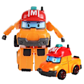 Pikkukuva 1 / 5: Robocar Poli -toimintahahmo, muuntautuva poliisiauto, robotti, opettavainen lasten lelu - ZHENV  (FMY) Orange