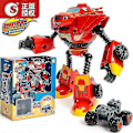 Miniatyrbild 2 av 5: Deformerad Robotbil Leksak Actionfigur Modell Barnleksaker Julgåvor - Blaze Monster Machines Anime (FMY) 1