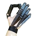 Miniatyrbillede 2 af 5: 3D Halloween Trykte Leddede Fingerforlængelser Halloween Cosplay (FMY) Black Right hand and Left hand