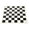 Miniatyrbilde 1 av 5: Klassisk Brett for Sjakk, Rullbar, Flat, Internasjonal Sjakk (FMY) 43cm Black