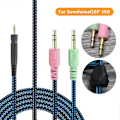 Miniatyrbilde 2 av 5: UNP PC-kabel for Sennheiser Game One GSP350 GSP500 GSP600 GSP670 Headset