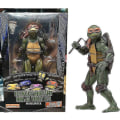 Miniatyrbilde 5 av 5: Ninja Turtles 1990 Film 7 Neca Tmnt Teenage Movable Toys Mutant Action Figure (FMYED) Michelangelo